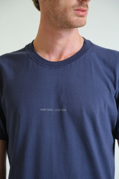 T-shirt Est High Tide Front Marinho -1-